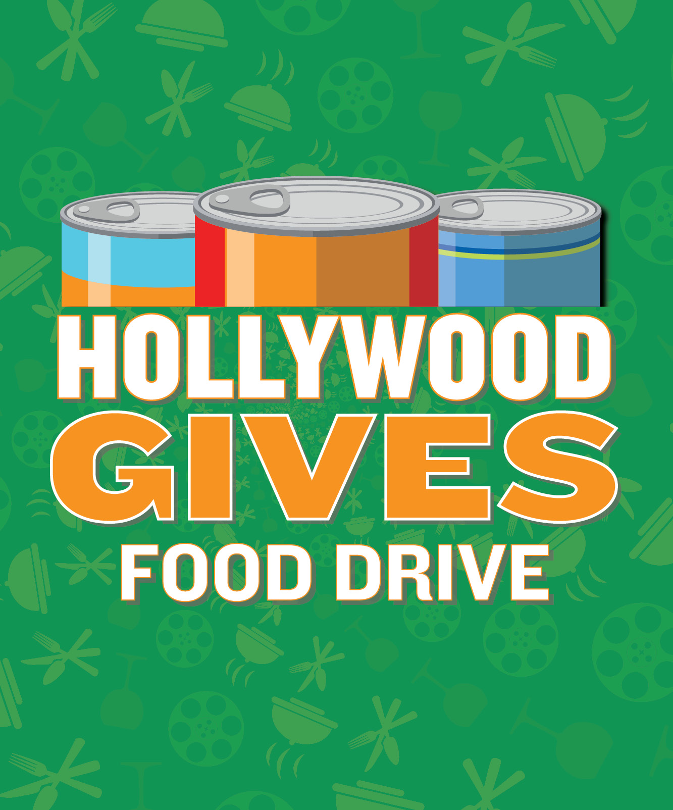 Hollywood Gives Food Drive